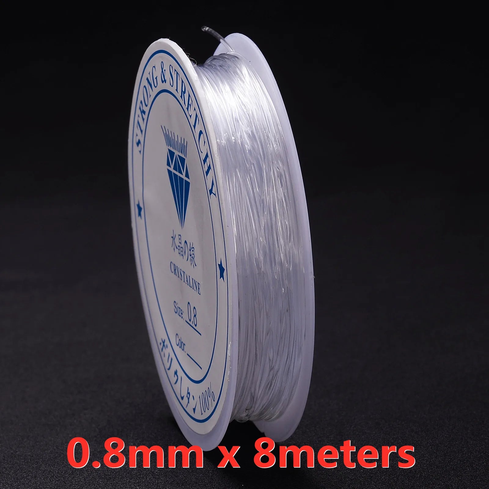 0.5-1.5Mm Elastic Cord String Transparent Elastic Thread for Jewelry Making Diy Bracelet Necklace Beaded Accessories