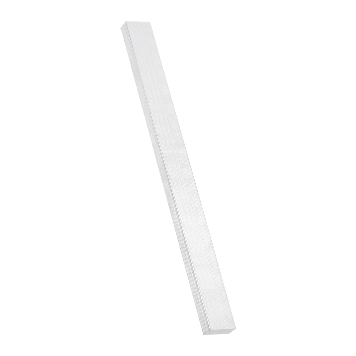 MECCANIXITY Square Aluminum Flat Bar, 1Pcs 3/8" Thick 3" Width 8" Length 6061 Aluminum Flat Plate, 10 x 75 x 203mm T6511 Solid New Mill Stock for Industrial