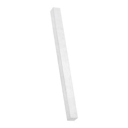MECCANIXITY Square Aluminum Flat Bar, 1Pcs 3/8" Thick 3" Width 8" Length 6061 Aluminum Flat Plate, 10 x 75 x 203mm T6511 Solid New Mill Stock for Industrial