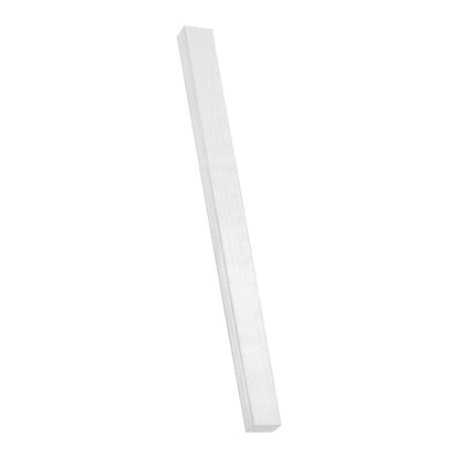 MECCANIXITY Square Aluminum Flat Bar, 1Pcs 3/8" Thick 3" Width 8" Length 6061 Aluminum Flat Plate, 10 x 75 x 203mm T6511 Solid New Mill Stock for Industrial