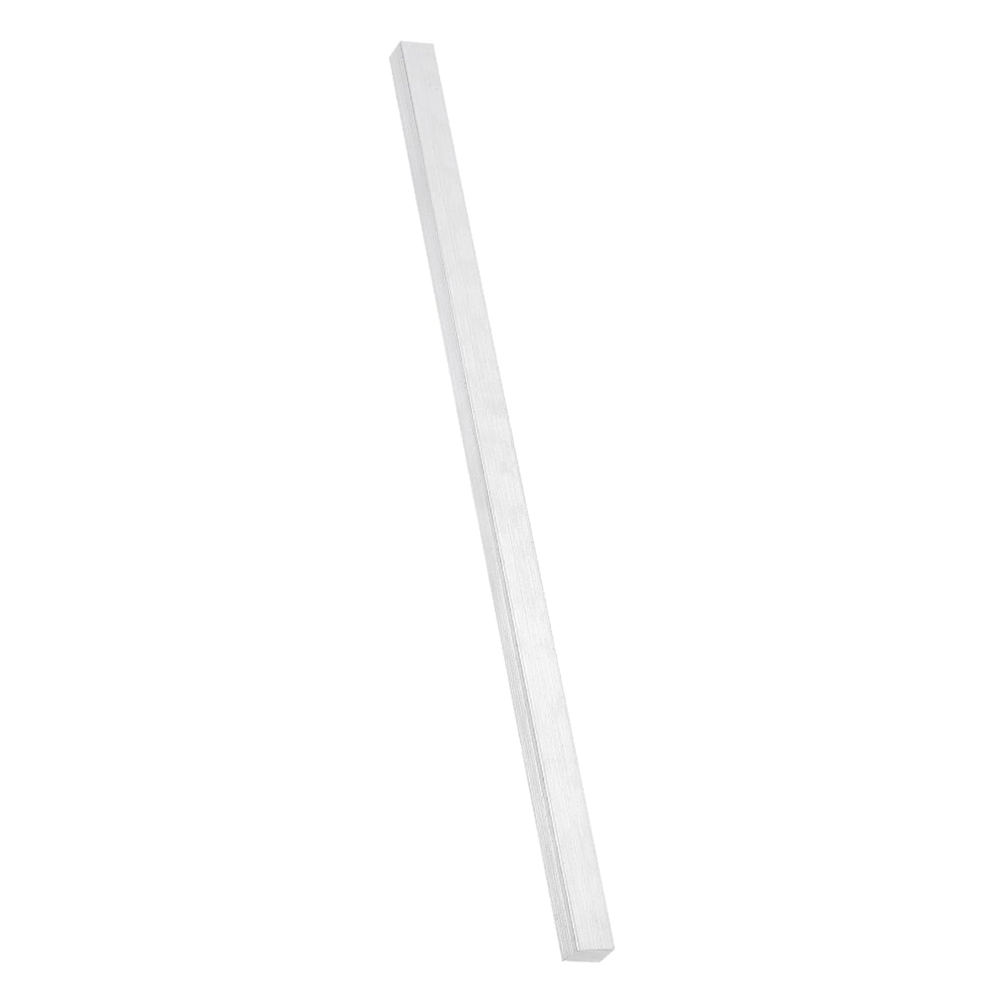 MECCANIXITY Square Aluminum Flat Bar, 1Pcs 3/8" Thick 3" Width 8" Length 6061 Aluminum Flat Plate, 10 x 75 x 203mm T6511 Solid New Mill Stock for Industrial