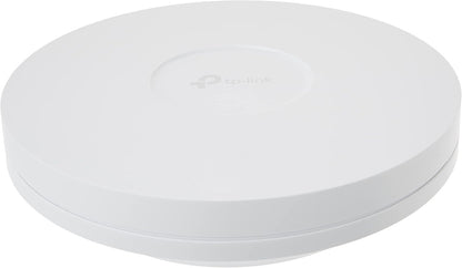 TP-Link Omada Business WiFi 6 AX5400 2.5G Ceiling Mount Access Point (EAP670) - Support Mesh, OFDMA, Seamless Roaming, HE160 & MU-MIMO, SDN Integrated, Cloud Access & Omada App, PoE+ Powered, White