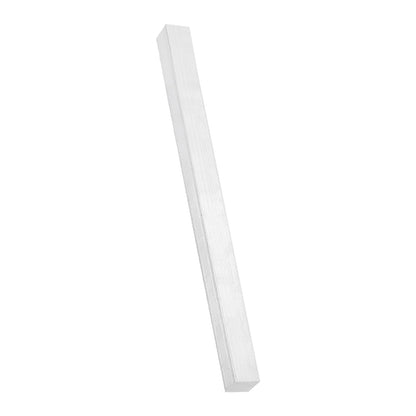 MECCANIXITY Square Aluminum Flat Bar, 1Pcs 3/8" Thick 3" Width 8" Length 6061 Aluminum Flat Plate, 10 x 75 x 203mm T6511 Solid New Mill Stock for Industrial