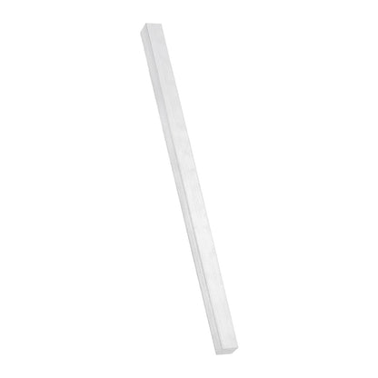 MECCANIXITY Square Aluminum Flat Bar, 1Pcs 3/8" Thick 3" Width 8" Length 6061 Aluminum Flat Plate, 10 x 75 x 203mm T6511 Solid New Mill Stock for Industrial