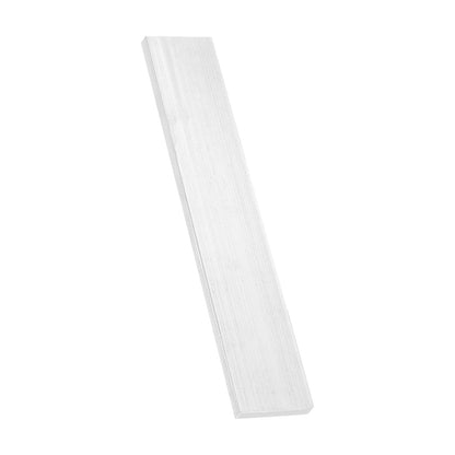 MECCANIXITY Square Aluminum Flat Bar, 1Pcs 3/8" Thick 3" Width 8" Length 6061 Aluminum Flat Plate, 10 x 75 x 203mm T6511 Solid New Mill Stock for Industrial