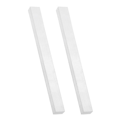 MECCANIXITY Square Aluminum Flat Bar, 1Pcs 3/8" Thick 3" Width 8" Length 6061 Aluminum Flat Plate, 10 x 75 x 203mm T6511 Solid New Mill Stock for Industrial