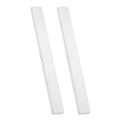 MECCANIXITY Square Aluminum Flat Bar, 1Pcs 3/8" Thick 3" Width 8" Length 6061 Aluminum Flat Plate, 10 x 75 x 203mm T6511 Solid New Mill Stock for Industrial