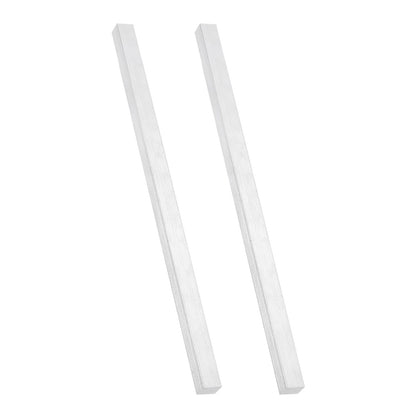 MECCANIXITY Square Aluminum Flat Bar, 1Pcs 3/8" Thick 3" Width 8" Length 6061 Aluminum Flat Plate, 10 x 75 x 203mm T6511 Solid New Mill Stock for Industrial