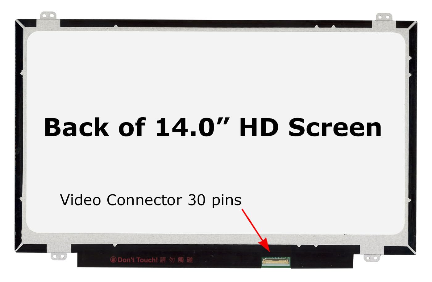 SCREENARAMA New Screen Replacement for HP Elitebook 840 G1, HD 1366x768, Matte, LCD LED Display with Tools