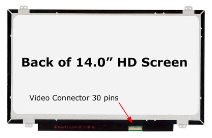 SCREENARAMA New Screen Replacement for HP Elitebook 840 G1, HD 1366x768, Matte, LCD LED Display with Tools