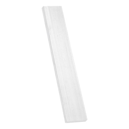 MECCANIXITY Square Aluminum Flat Bar, 1Pcs 3/8" Thick 3" Width 8" Length 6061 Aluminum Flat Plate, 10 x 75 x 203mm T6511 Solid New Mill Stock for Industrial