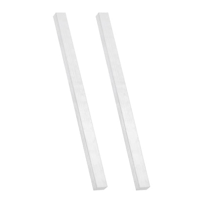 MECCANIXITY Square Aluminum Flat Bar, 1Pcs 3/8" Thick 3" Width 8" Length 6061 Aluminum Flat Plate, 10 x 75 x 203mm T6511 Solid New Mill Stock for Industrial