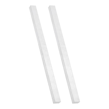 MECCANIXITY Square Aluminum Flat Bar, 1Pcs 3/8" Thick 3" Width 8" Length 6061 Aluminum Flat Plate, 10 x 75 x 203mm T6511 Solid New Mill Stock for Industrial