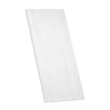 MECCANIXITY Square Aluminum Flat Bar, 1Pcs 3/8" Thick 3" Width 8" Length 6061 Aluminum Flat Plate, 10 x 75 x 203mm T6511 Solid New Mill Stock for Industrial