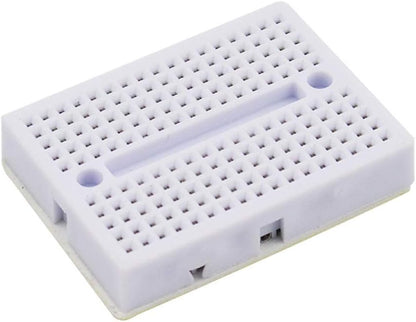 LampVPath [12Packs] 170 Points Mini Small solderless breadboard for Arduino Proto Shield (6 colors)