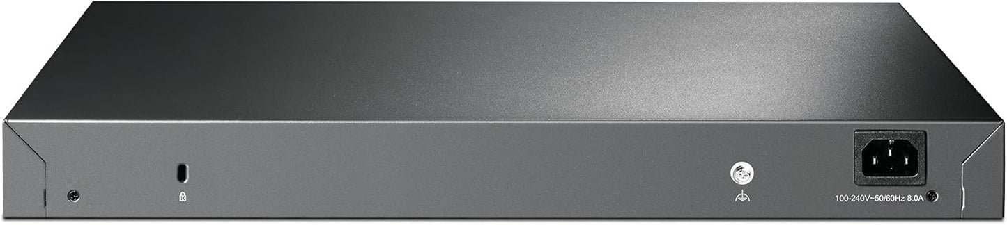 TP-Link Jetstream 24-Port 2.5GBASE-T, 4 10GE SFP+ L2+ Managed Switch with 16-Port PoE+ & 8-Port PoE++ (TL-SG3428XPP-M2) - 24× 2.5 Gbps Ports, Omada SDN Integrated, Cloud Access, Robust Security & QoS