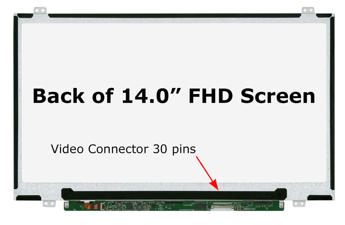 SCREENARAMA New Screen Replacement for HP Elitebook 840 G1, HD 1366x768, Matte, LCD LED Display with Tools