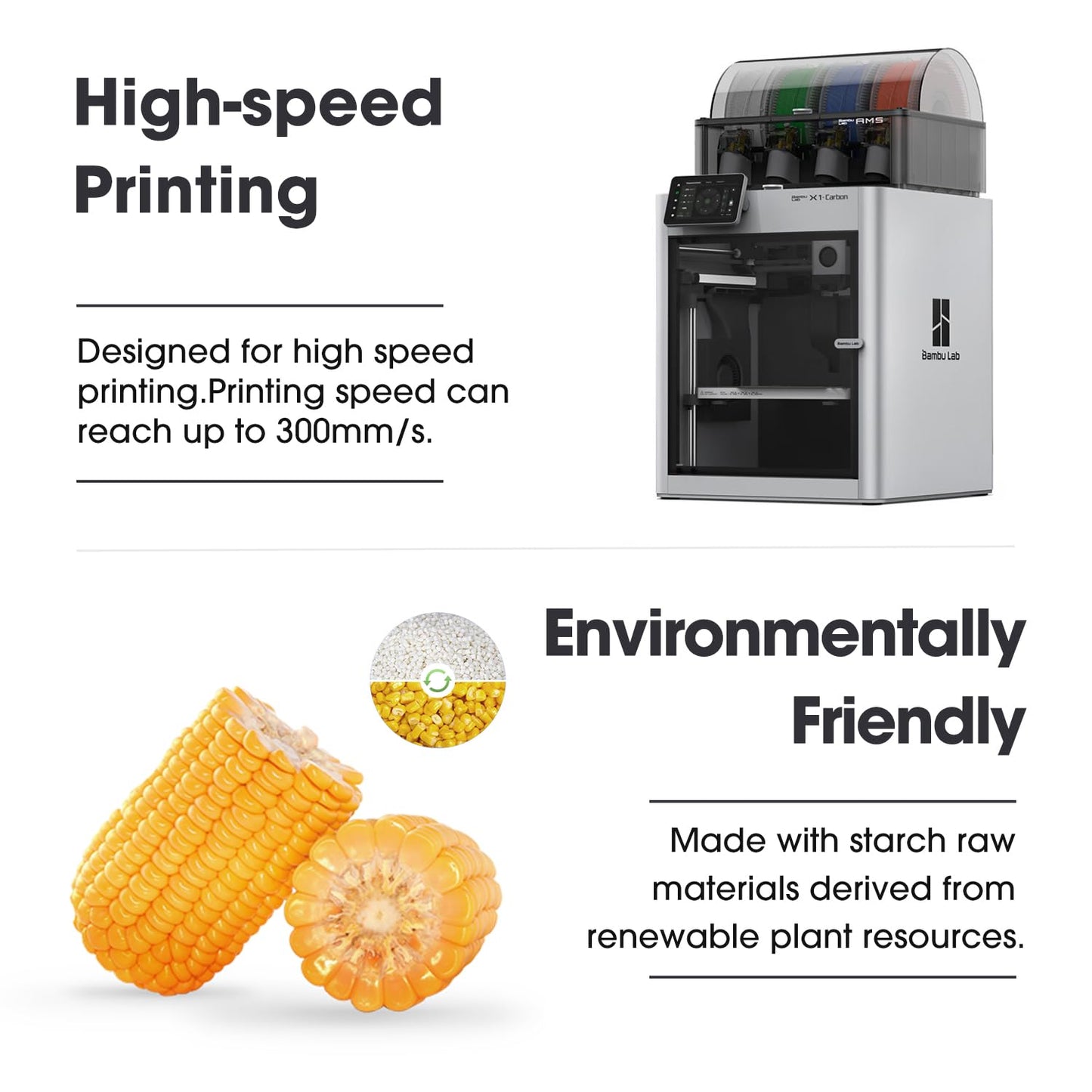 eSUN PLA Filament 1.75mm, PLA Basic 3D Printer Filament Dimensional Accuracy +/- 0.05mm, 1KG Spool (2.2 LBS) Speedy PLA Filament for 3D Printers, Grey
