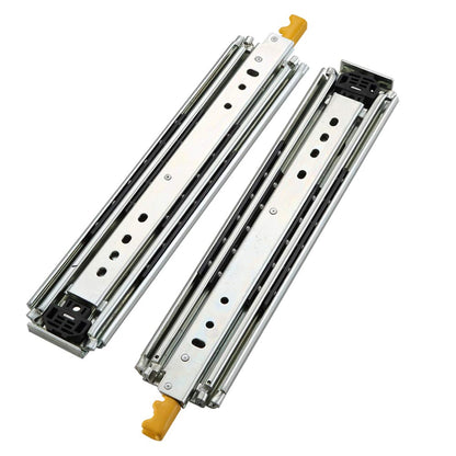 SHUHANG Heavy Duty Drawer Slides Full Extension 12 14 16 18 20 22 24 26 28 30 32 34 36 38 40 Inch (51mm -Without Lock, 34 inch)
