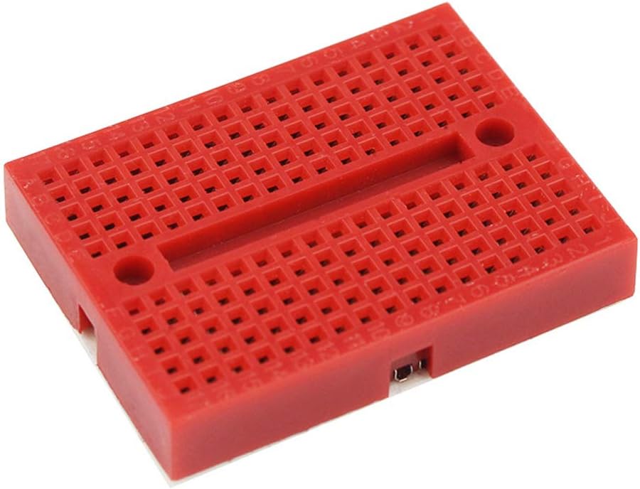LampVPath [12Packs] 170 Points Mini Small solderless breadboard for Arduino Proto Shield (6 colors)