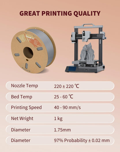 DURAMIC 3D TPU Filament 1.75mm Black, TPU Flexible Filament 95A, Soft TPU 3D Printing Filament, 1kg Spool, Dimensional Accuracy +/- 0.05mm, Black 1 Pack