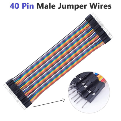 10cm 240pcs Breadboard Jumper Wires Cable Kit Male to Female, Male to Male, Female to Female Compatible with Arduino Projects and Raspberry Pi