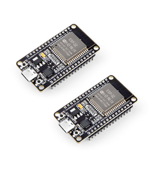 ELEGOO 3pcs ESP-32 Development Board, USB Type-C, 2.4GHz Dual Mode WiFi+4.2G Bluetooth Dual Core Microcontroller for Arduino IDE, Support AP/STA/AP+STA, CP2102 Serial Chip
