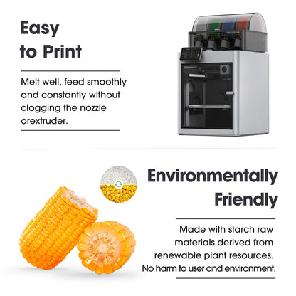 eSUN PLA Filament 1.75mm, PLA Basic 3D Printer Filament Dimensional Accuracy +/- 0.05mm, 1KG Spool (2.2 LBS) Speedy PLA Filament for 3D Printers, Grey