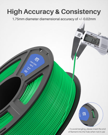 ELEGOO PETG 1.75 mm Black 4 Pack 1kg Spools (2.2 lbs), 3D Printing Filament Dimensional Accuracy +/- 0.02 mm, Fits for Most FDM 3D Printers