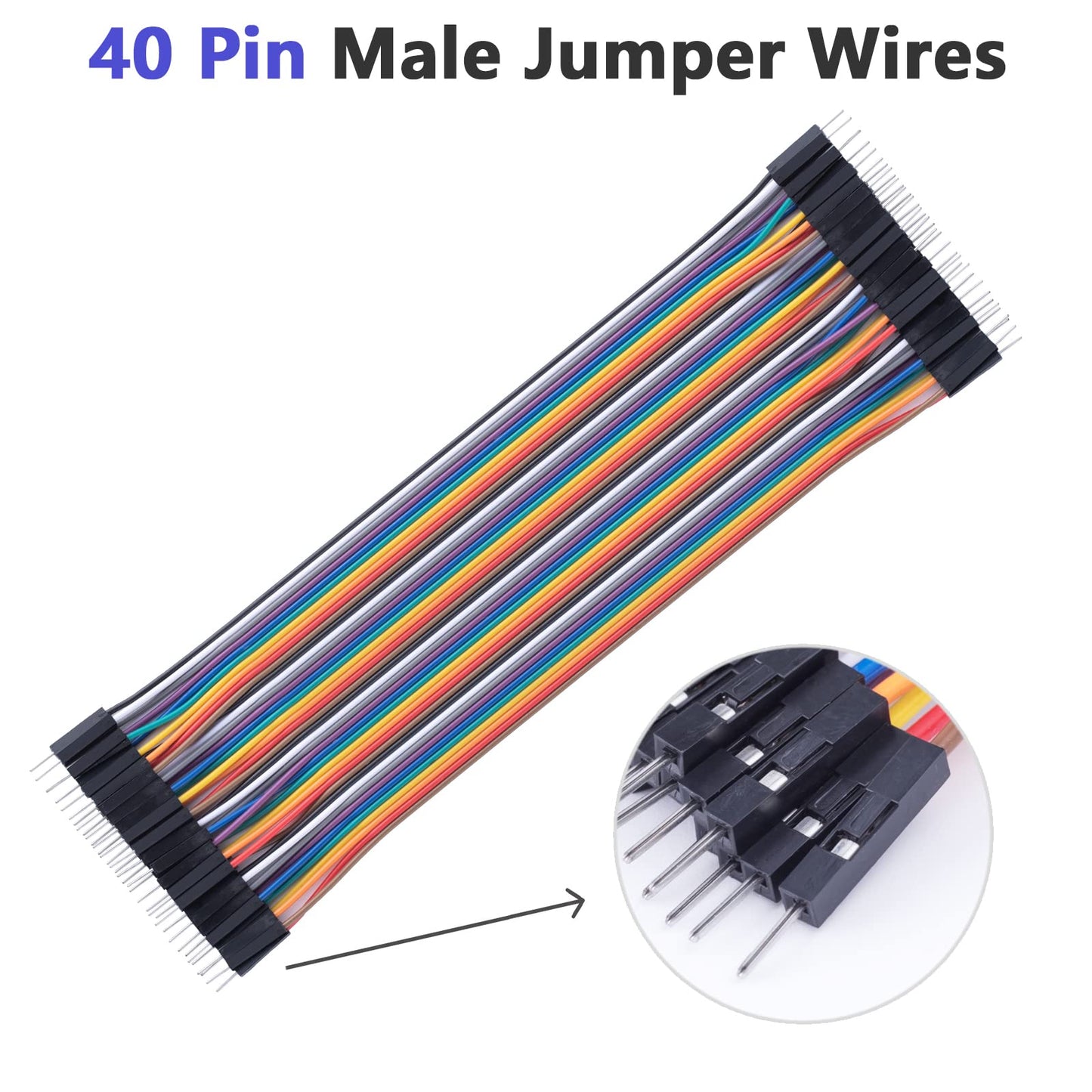 10cm 240pcs Breadboard Jumper Wires Cable Kit Male to Female, Male to Male, Female to Female Compatible with Arduino Projects and Raspberry Pi