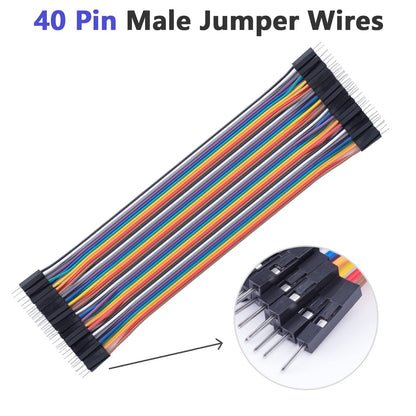 10cm 240pcs Breadboard Jumper Wires Cable Kit Male to Female, Male to Male, Female to Female Compatible with Arduino Projects and Raspberry Pi