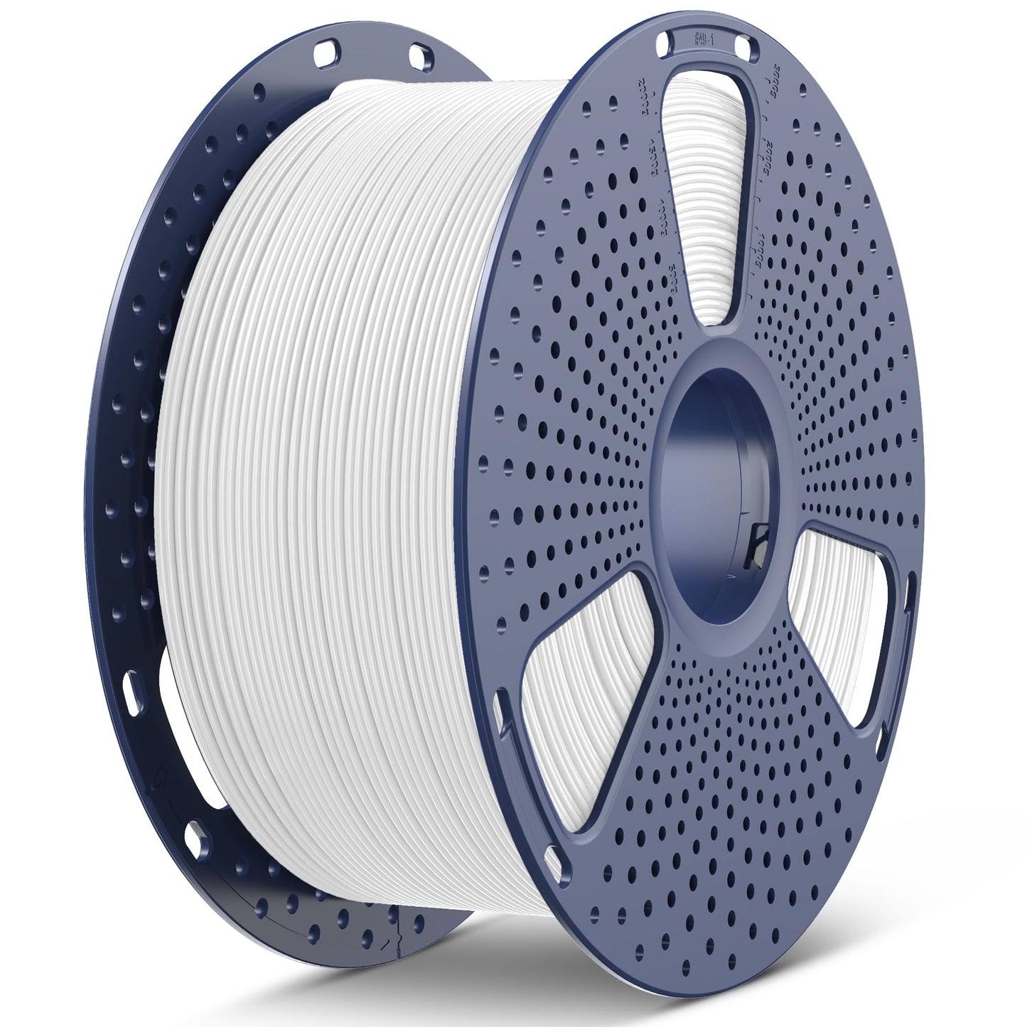 SUNLU PLA 3D Printer Filament PLA Filament 1.75mm, Neatly Wound 3D Printing Filament 1.75mm, Dimensional Accuracy +/- 0.02 mm, Fit Most FDM 3D Printers, 1kg Spool (2.2lbs), PLA Ceramic White