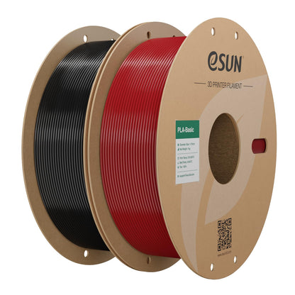 eSUN PLA Filament 1.75mm, PLA Basic 3D Printer Filament Dimensional Accuracy +/- 0.05mm, 1KG Spool (2.2 LBS) Speedy PLA Filament for 3D Printers, Grey