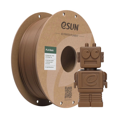 eSUN PLA Filament 1.75mm, PLA Basic 3D Printer Filament Dimensional Accuracy +/- 0.05mm, 1KG Spool (2.2 LBS) Speedy PLA Filament for 3D Printers, Grey