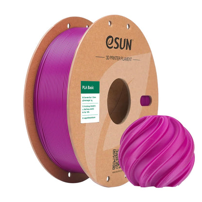 eSUN PLA Filament 1.75mm, PLA Basic 3D Printer Filament Dimensional Accuracy +/- 0.05mm, 1KG Spool (2.2 LBS) Speedy PLA Filament for 3D Printers, Grey