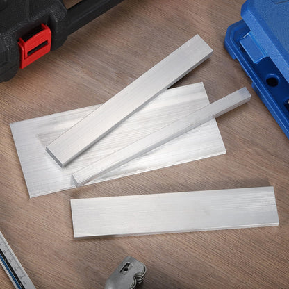 MECCANIXITY Square Aluminum Flat Bar, 1Pcs 3/8" Thick 3" Width 8" Length 6061 Aluminum Flat Plate, 10 x 75 x 203mm T6511 Solid New Mill Stock for Industrial