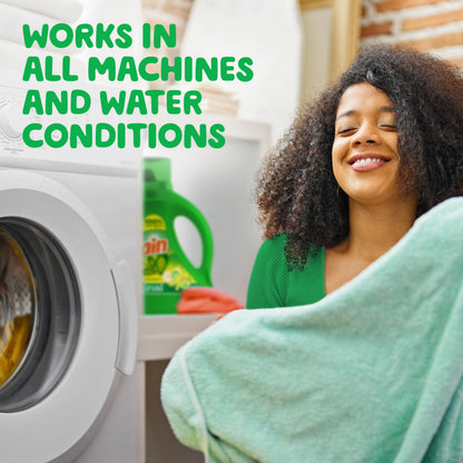 Gain Aroma Boost Liquid Laundry Detergent, Original Scent, HE Compatible, 107 Loads, 4.55L