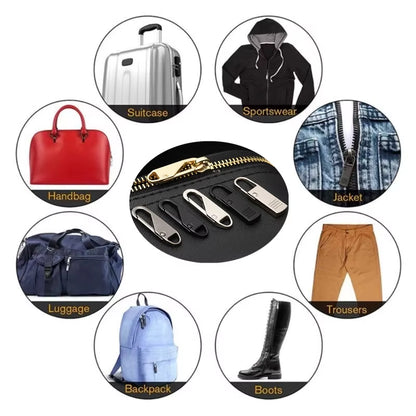 5/10PCS Instant Zipper Universal Instant Fix Zipper Repair Kit Replacement Zip Slider Teeth Rescue New Design for DIY Sewing