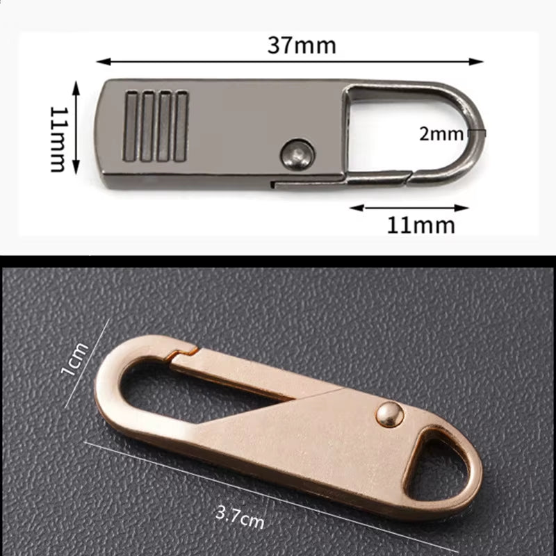 5/10PCS Instant Zipper Universal Instant Fix Zipper Repair Kit Replacement Zip Slider Teeth Rescue New Design for DIY Sewing