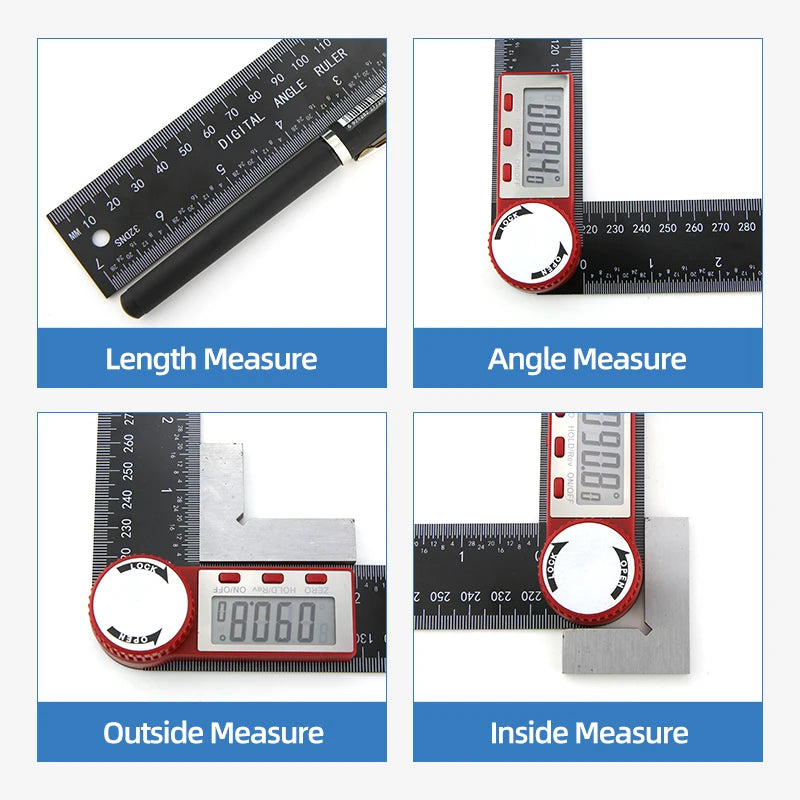 Digital Protractor Ruler