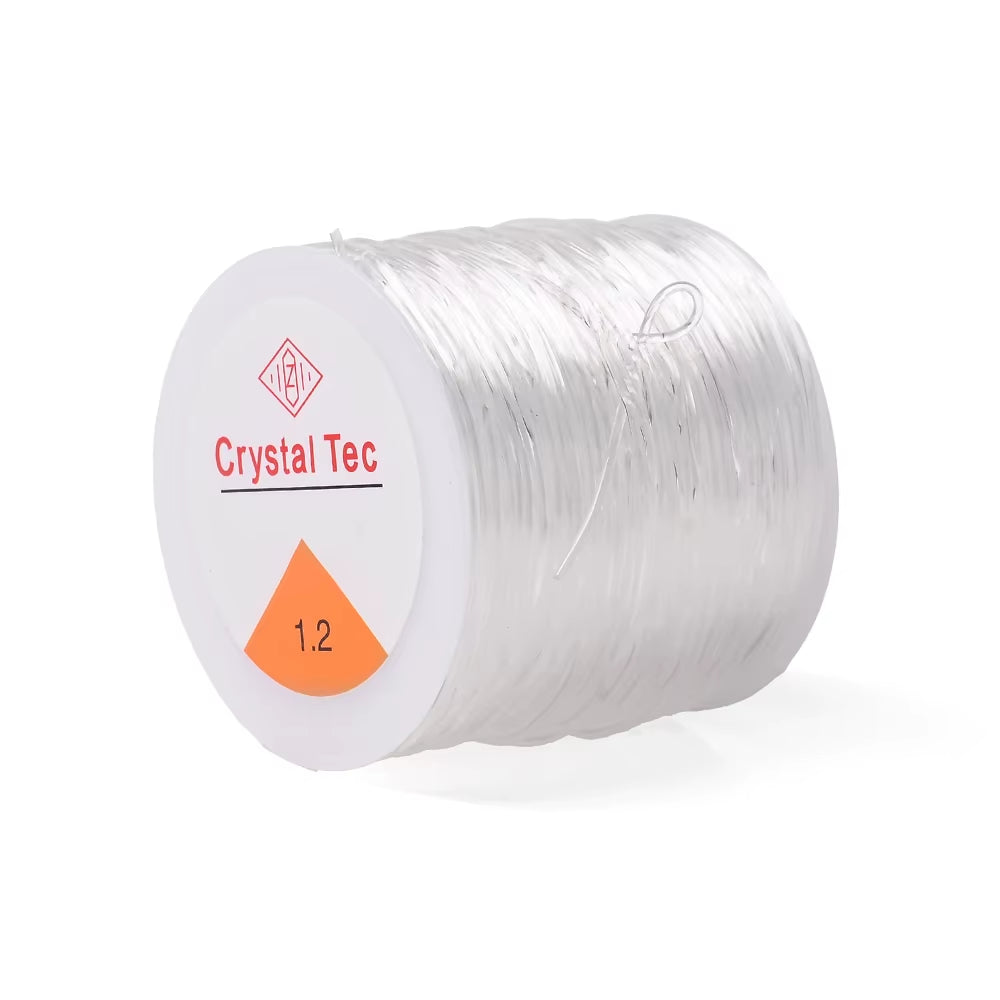 0.5-1.5Mm Elastic Cord String Transparent Elastic Thread for Jewelry Making Diy Bracelet Necklace Beaded Accessories